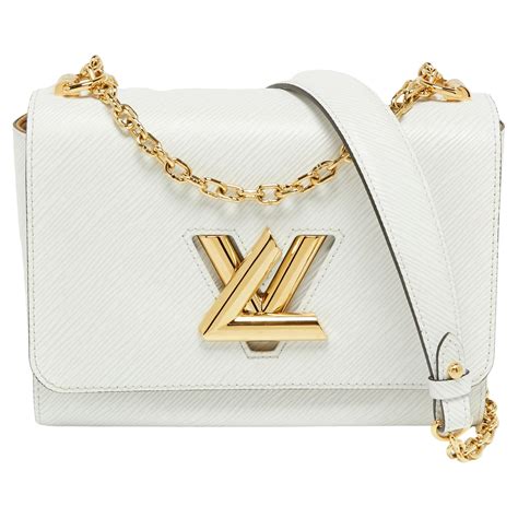 louis vuitton white twist bag